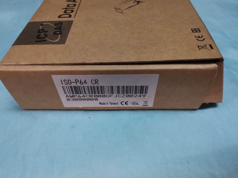 原装全新泓格ISO-P64 REV_3_0光隔离64通道数字输入采集卡ICP DAS