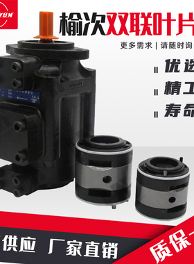 榆次液压双联叶片泵PFED-/43029/43037/43045/43056/016油泵总成/