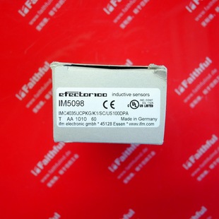 IMC4035UCPKG DPA IM5098 100 议价 易福门接近开关