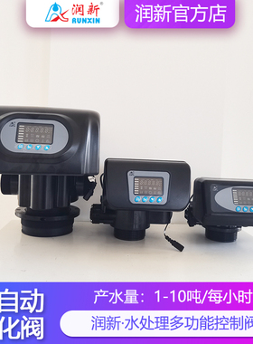 润新全自动软化控制阀 树脂锅炉2-10吨 F65B1 F63C1 F92A3 N74A