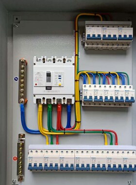 定制低压开关成套配电箱明装强电布线箱插座照明工地一二三级箱