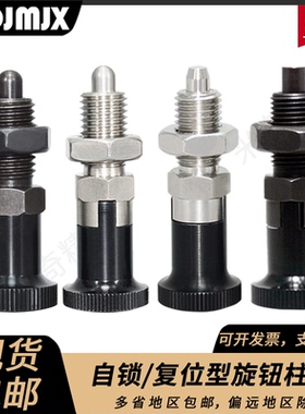 SXPKT/SXYKT不锈钢复位SXPKN旋钮柱塞SXYKN螺纹SXPKF分度销SXYKF