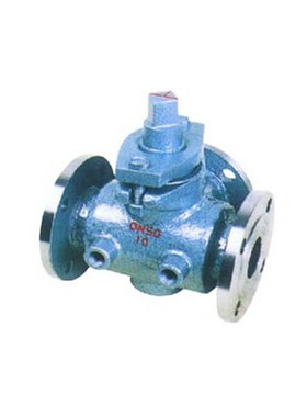 BX44W-10C 铸钢保温三通法兰旋塞阀DN40 50 65 80 100 125 150