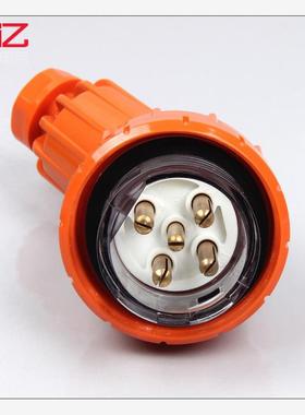新款澳式防水弯插头56PA520圆形设计五插工业设备电源20A工业包邮