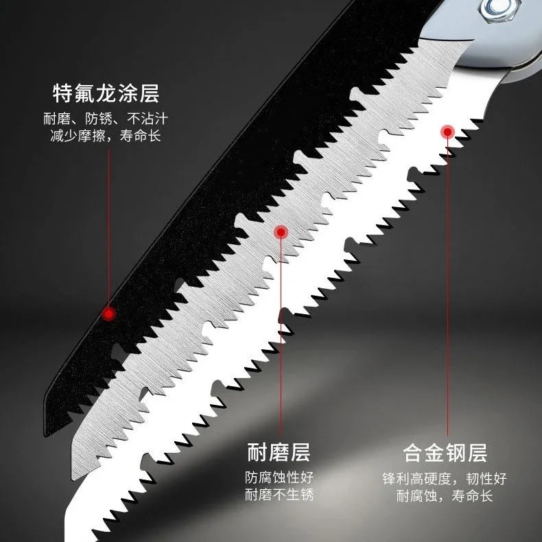 快速手据手动原装锯片折叠手拉锯子锯树砍树伐木锯木神器*