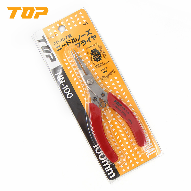 日本TOP超越NN-100无牙尖咀钳 尖口钳 台湾MRD快工 MA-136F