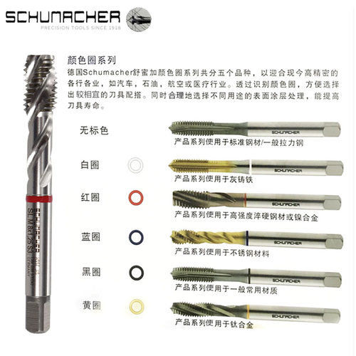 德国舒密加丝锥螺旋攻先