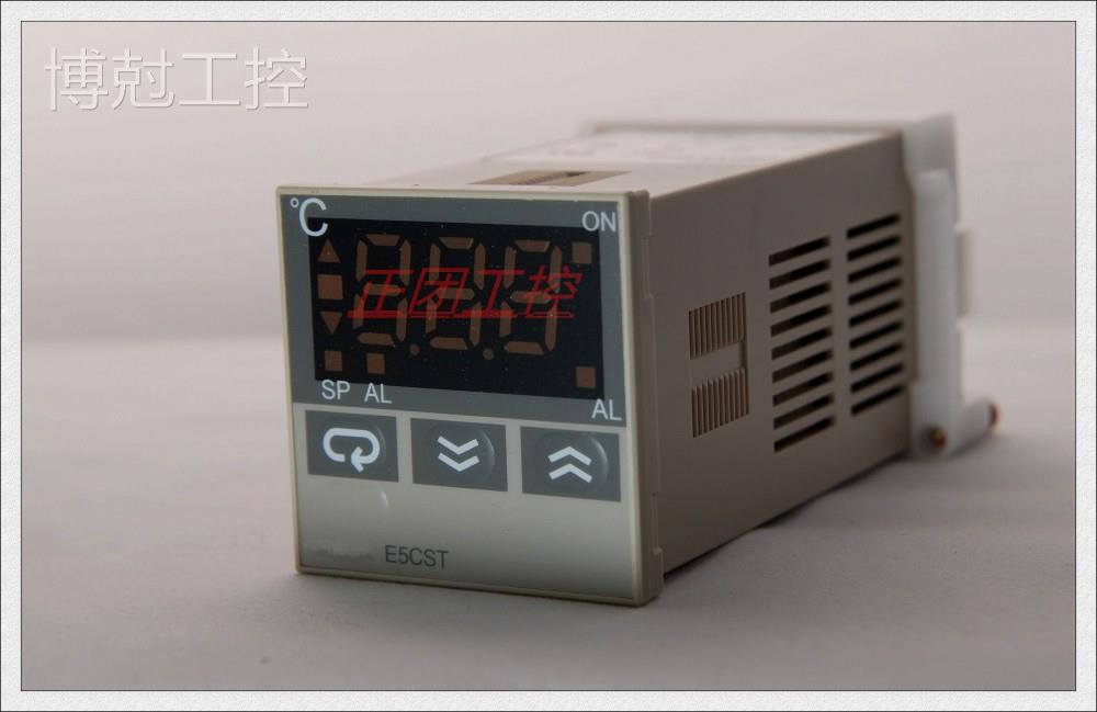 温控器E5CST-Q1P全新智能数显温度控制器PT100输入固态输出温控器