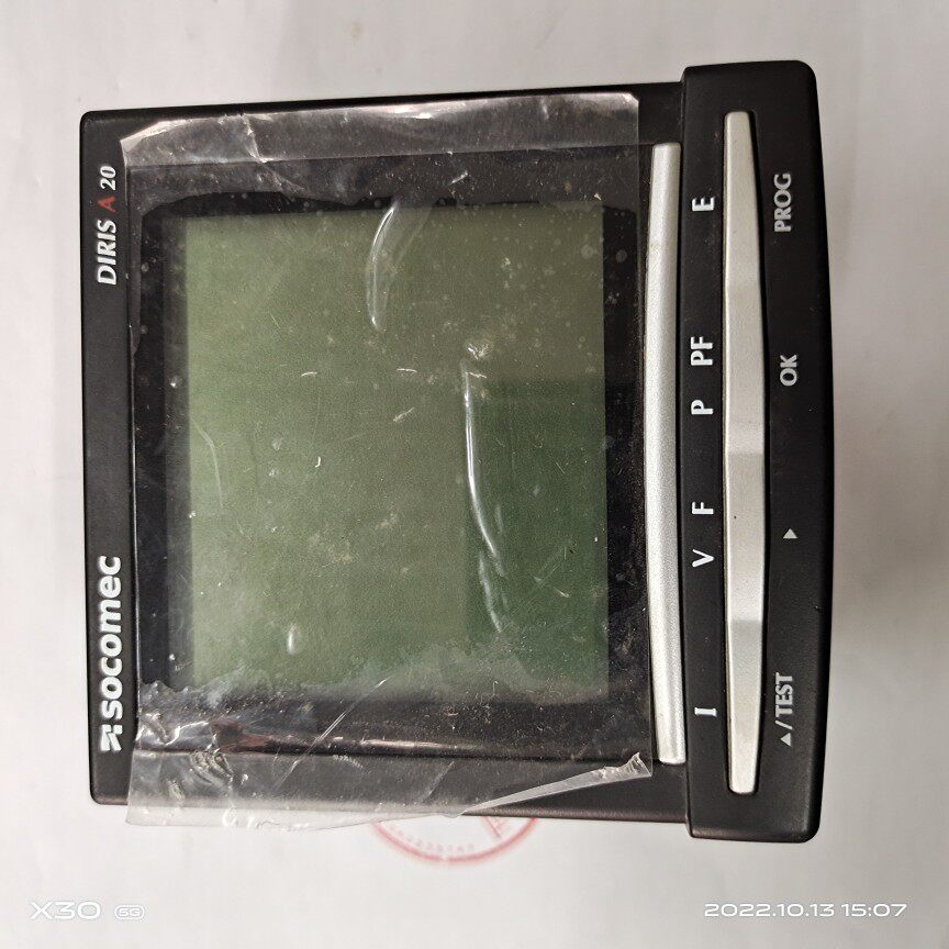 释迦自动化法国溯美高SOCOMEC多功能仪表DIRIS A20实物拍摄无包装