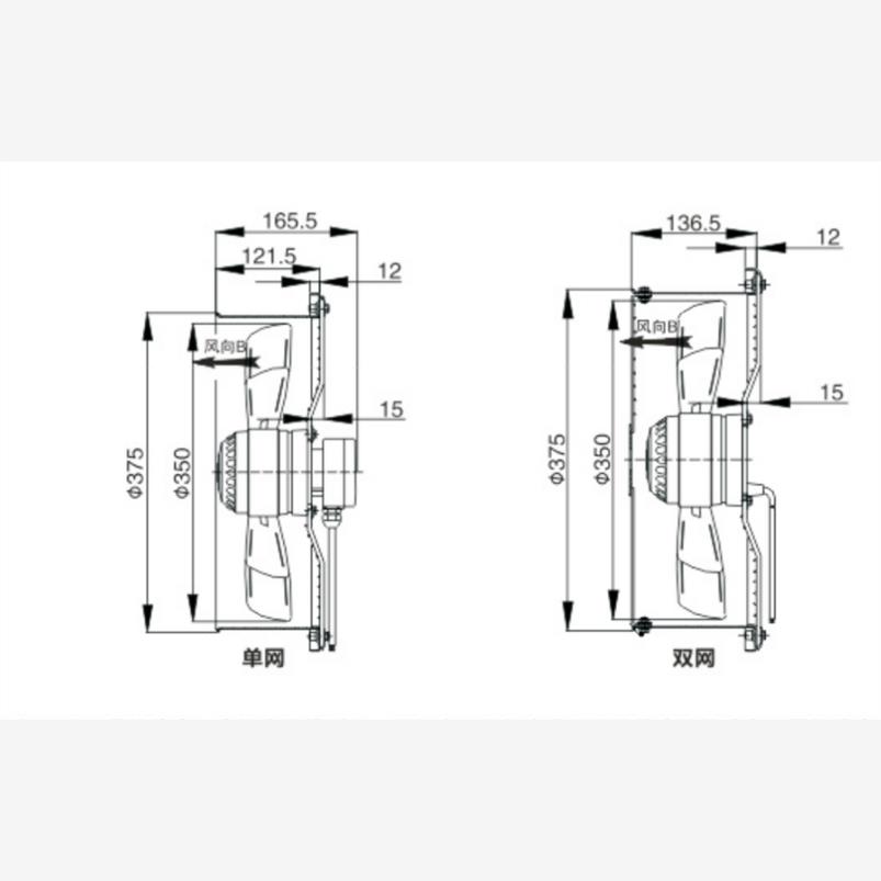 新款YWF4D-350航通方形外
