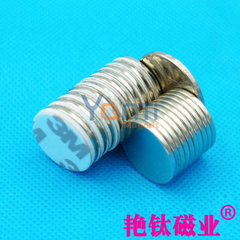 件片强力磁铁钕硼薄圆形