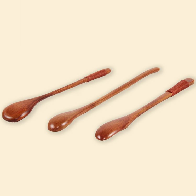 创意长柄咖啡勺子日式绑