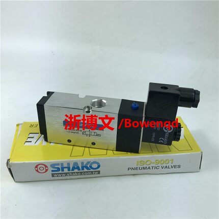 电磁阀PU322-03S二位三通SHAKO新恭常闭气动方向阀