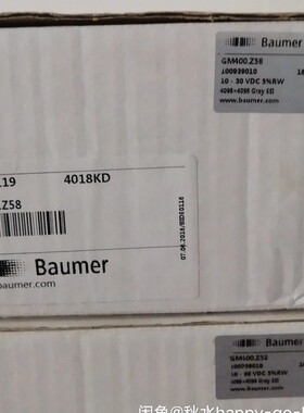Baumer堡盟编码器GM400.Z58 11032119全新库存现货正品现货
