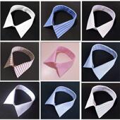 衬衣更换单领子 领子男士 单独衬衫 领子衣服修补翻新衣领圈假白衬衫