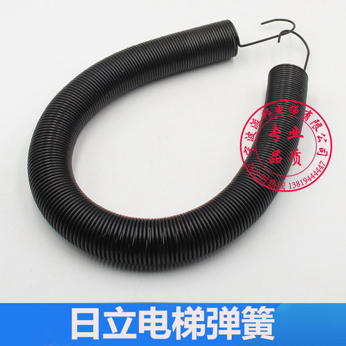 日立电梯厅门弹簧自闭强