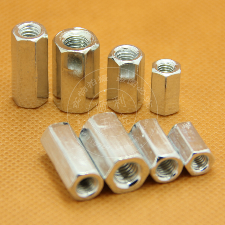 镀锌加长六角螺母柱杆丝