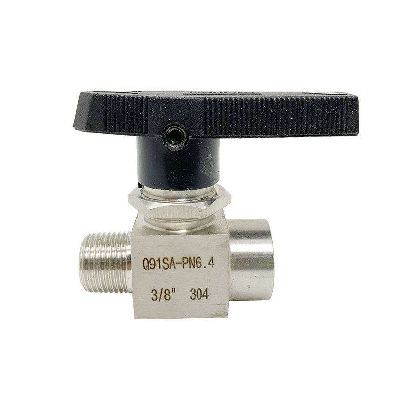 不锈钢面板式内外丝球阀