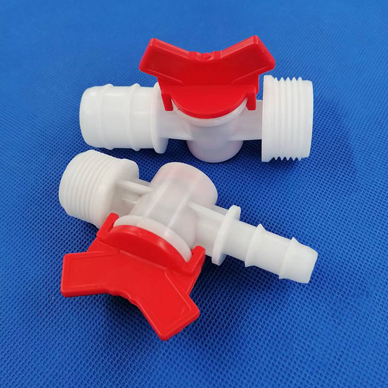 分塑料开关外丝转宝塔球