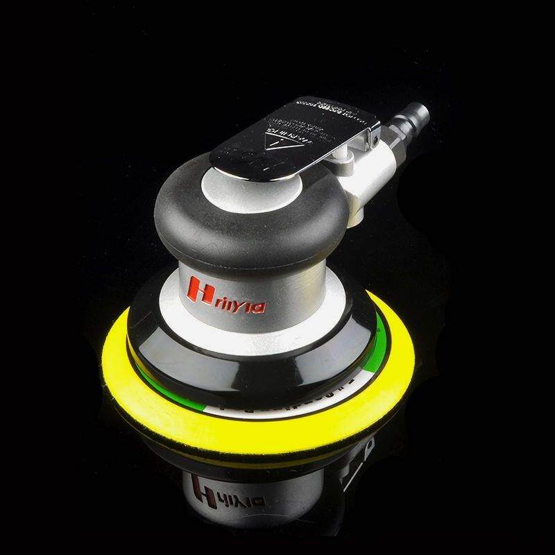 德国进口普力马5寸抛光气动打磨机家具气模机汽车墙面腻子干磨机