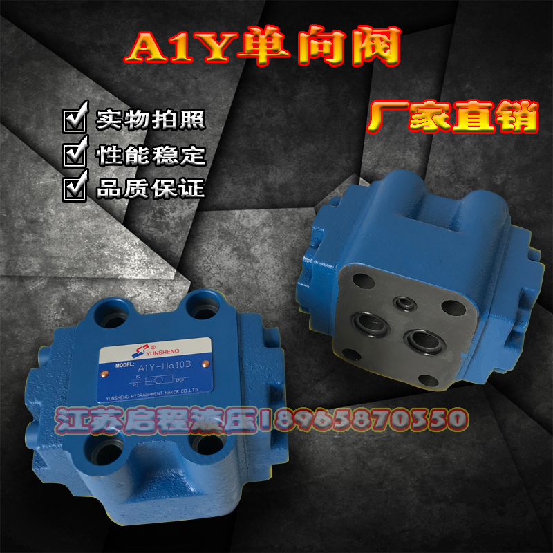 液控单向阀 闭锁保压阀A1Y-Hb10B A1Y-Ha20B A1Y-Hb20B A1Y-Ha10B