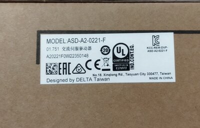 议价产品台达DELTA ASD-A2-0221-F全新原装正品台达伺服驱动器现