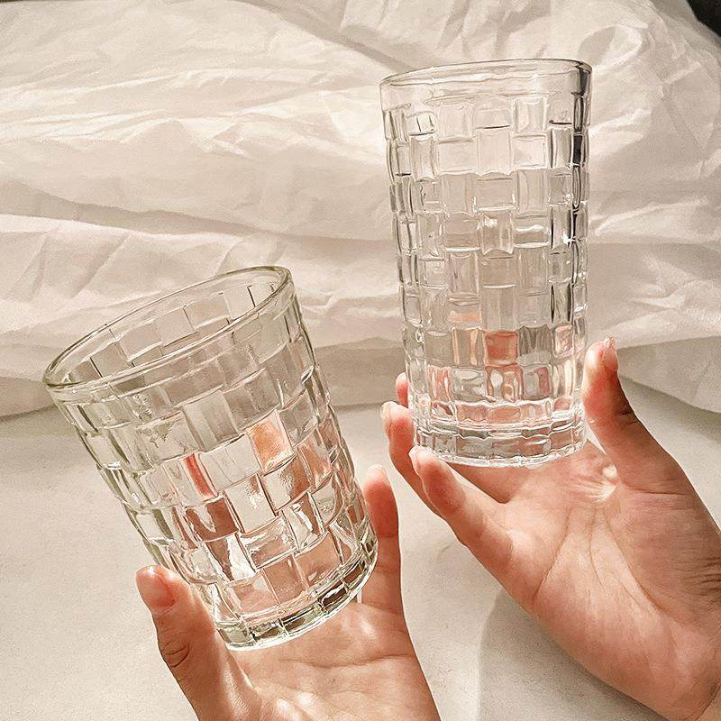 藤编玻璃杯ins清新森系家用浮雕水杯果汁咖啡冷饮杯宿舍学生水杯,机械设备,矿山专用设备,淘宝优惠券,粉丝福利购,淘宝优惠卷