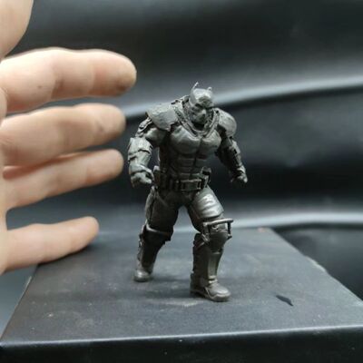 纯铜做旧电影周边正义联盟哥谭市布鲁斯韦恩新蝙蝠侠手办摆件模型