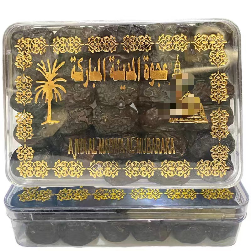 AJWA DATES沙特阿拉伯阿志哇椰枣麦地那进口BLACK MEDINA都阿黑枣