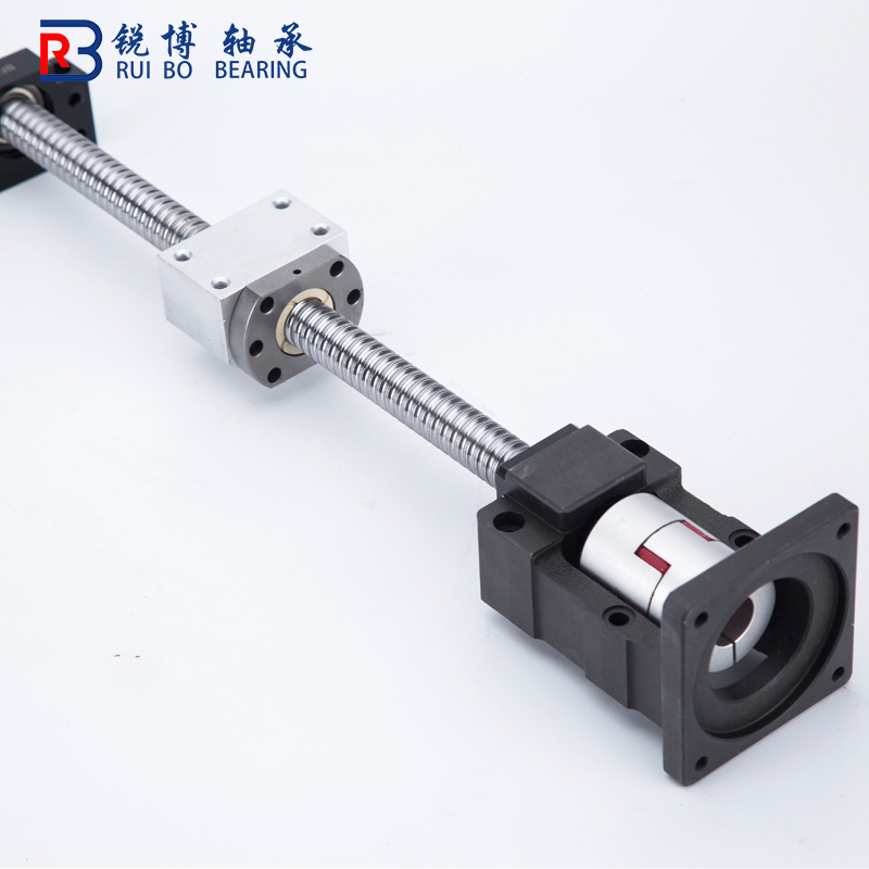 滚珠丝杆SFU2510电机一体座丝杠套装57步进60伺服座固定座模组