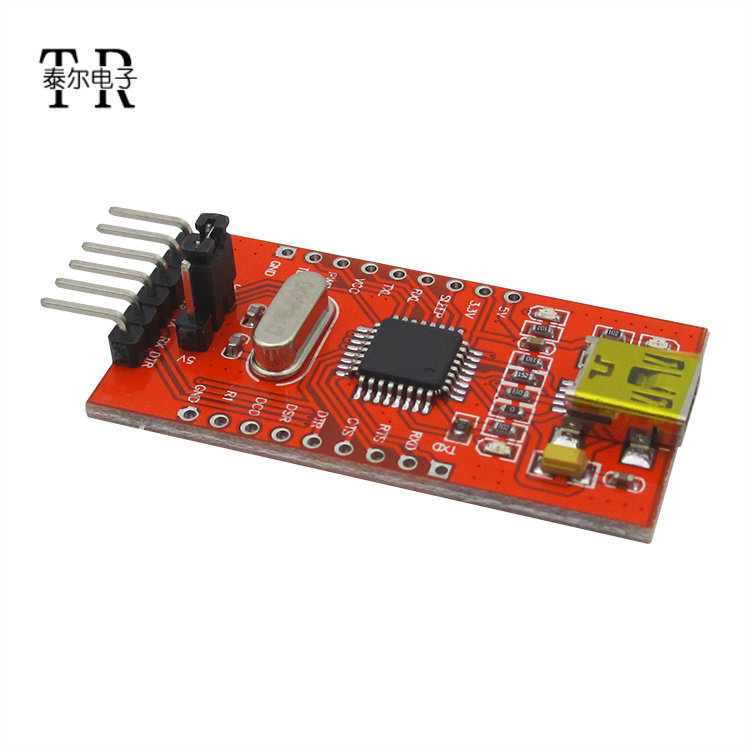 FT232模块工业级 FT232RL USB转串口 USB转TTL 模块 mini接口