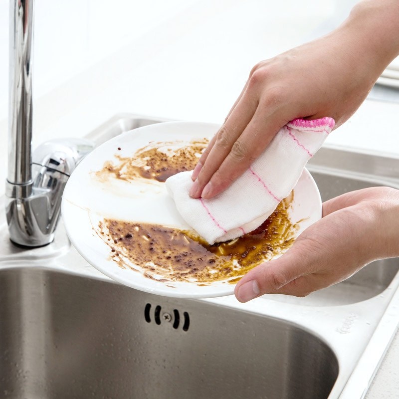 厨房清洁洗碗布吸水抹布3片加大加厚清包边擦手擦碗洗碗巾擦桌布,农机/农具/农膜,叉,淘宝优惠券,粉丝福利购,淘宝优惠卷