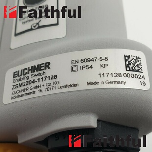 安士能安全使能开关 ZSM2204 117128 议价Euchner