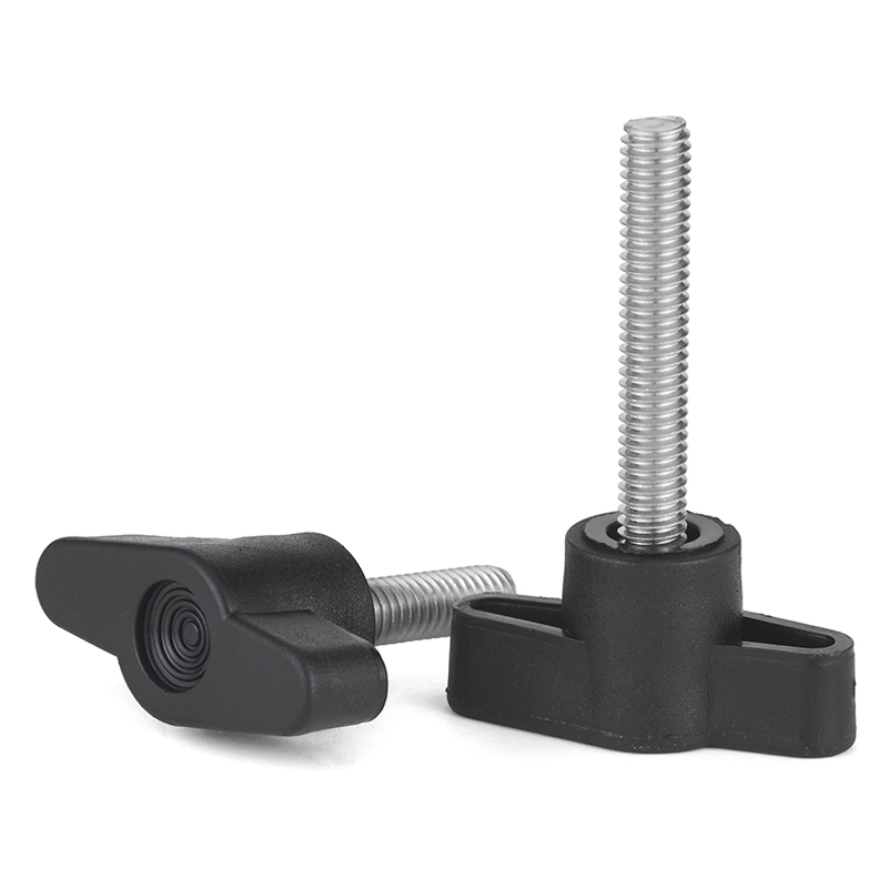 不锈钢字手拧螺丝塑料胶