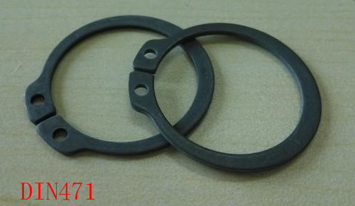 DIN471德标轴用挡圈轴卡优质65锰钢外卡簧205mm-300mm【每份1只】