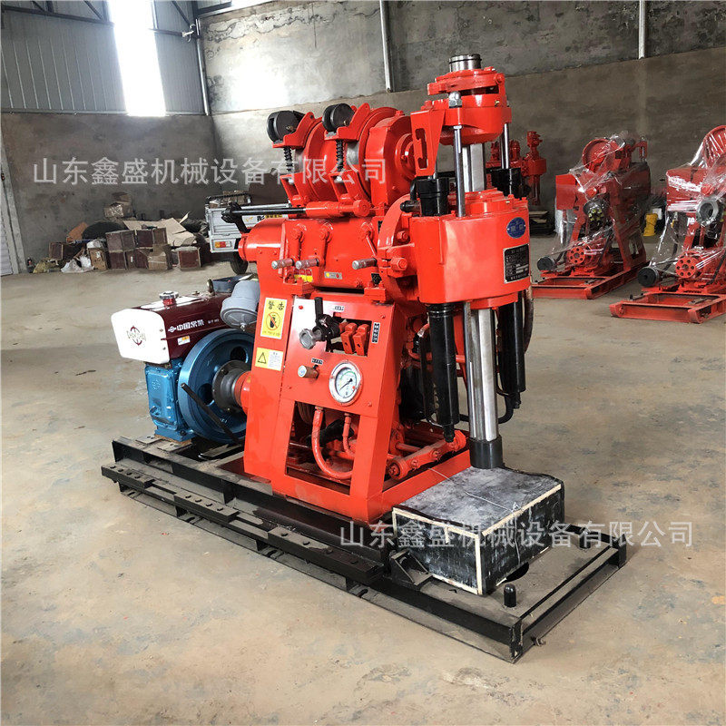 xy-150型地质勘探钻机 矿用gk-200型岩心钻机 百米柴油液压打井机