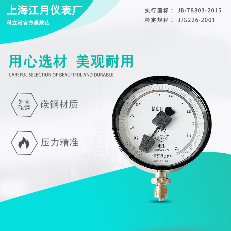 上海江月不锈钢精密压力