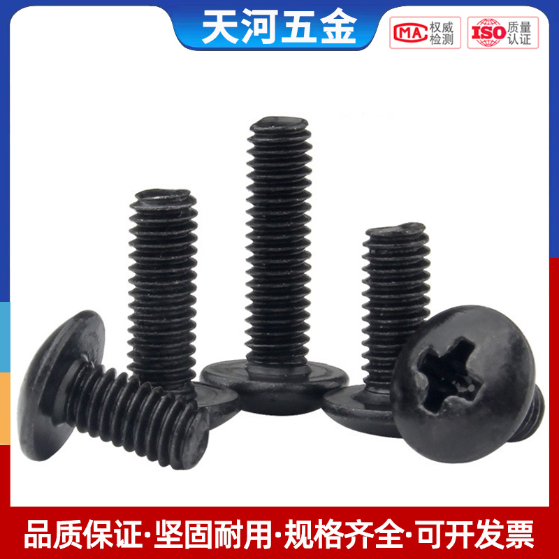 铁发黑十字大扁头平尾螺