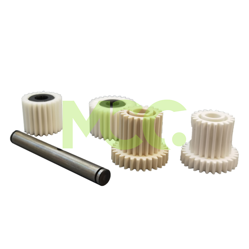 柯美定影器单向齿轮驱动