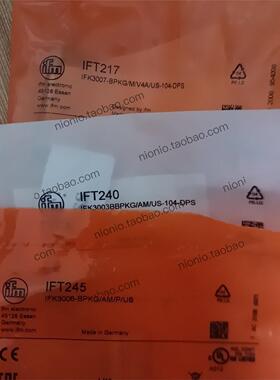 议价易福门接近开关 ift217