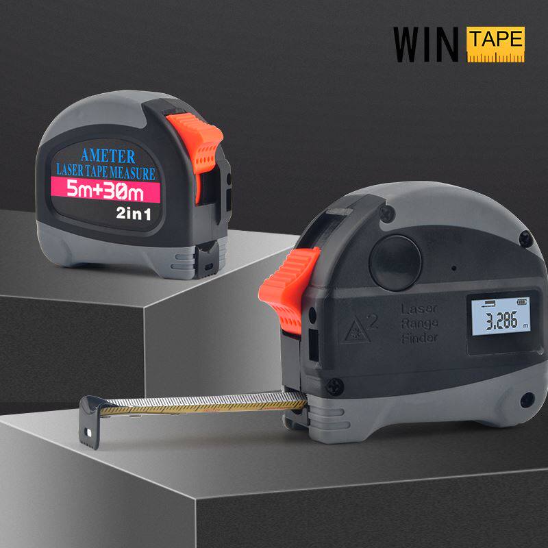 wintape测距仪卷尺红外线电子尺激光测量仪多功能高精度户外工具