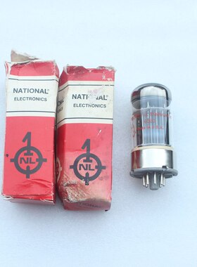 全新NATIONAL 6080 双圆环直代6AS7/6N5P电子管 100元/只
