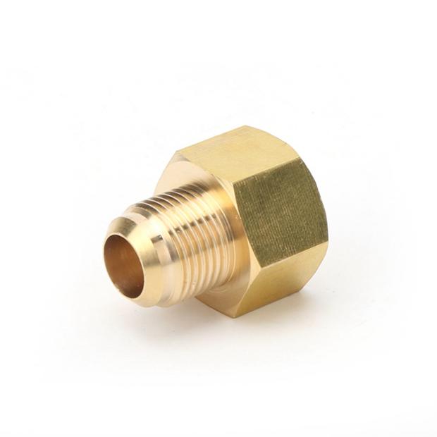 转换接头空调铜管变径转换头英制内外螺纹异径接头6mm10mm12mm16m