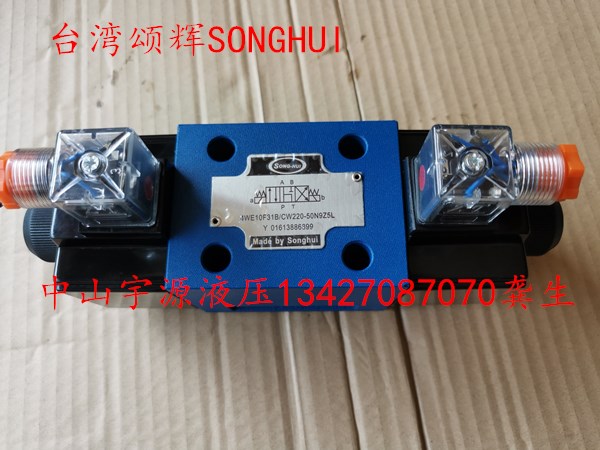 4WE10E31B/CW220 CG24液压电磁阀4WE10F 10G 10J 10H换向阀台湾