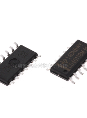 贴片 CD4011BM 4011 HCF4011 SOP-14 四2输入端与非门 逻辑器芯片