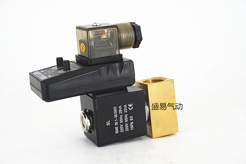 新恭型电磁阀PU220-04ART 4分电子排水阀 干燥机空压机定时排水阀