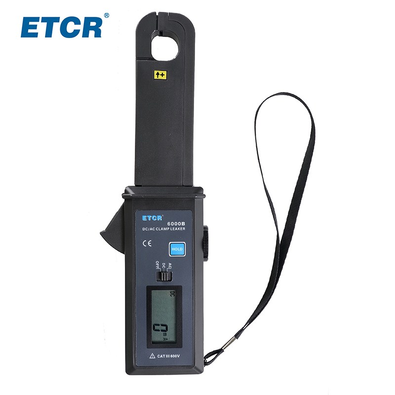 ETCR6000B直流/交流钳形漏电流表 汽车漏电流钳表