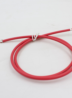 红色护套单芯高压线40KVDC 22AWG耐压4万伏特高压净化电源延长线