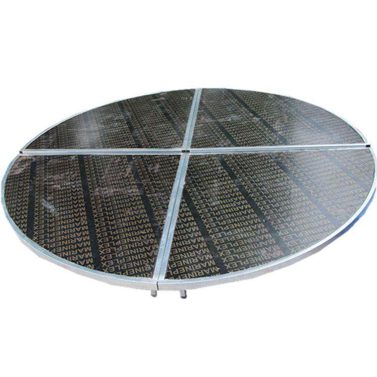 新款婚礼升降学校铝合金活动走秀T台板组装部队快装舞台演出移动