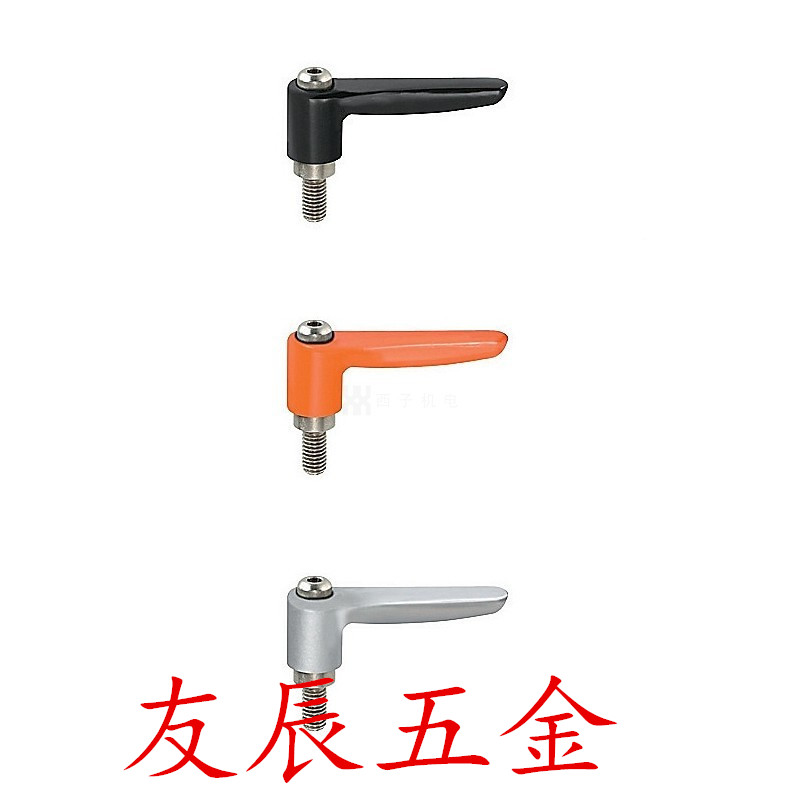 黑色固定把手 可调手柄HAD82-M4/M5/M6-L12/16/L20/L25/32-E/J/Y